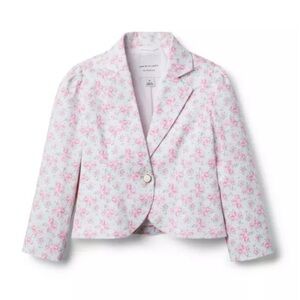 Janie and Jack Floral Sateen Jacket Size 5
